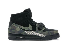 ナイキ ジョーダン レガシー 黒色 ブラック カモ柄 緑 グリーン ジュニア キッズ 【 JORDAN LEGACY 312 BLACK CAMO GREEN (GS) / 】 キッズ ベビー マタニティ スニーカー