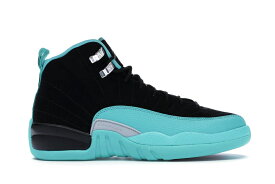 ナイキ ジョーダン 翡翠 ジェード 黒色 ブラック 銀色 シルバー 【 JORDAN 12 RETRO HYPER JADE (GS) / BLACK METALLIC SILVER HYPER 】 キッズ ベビー マタニティ スニーカー