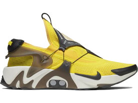 ナイキ アダプト ハラチ 黄色 イエロー 黒色 ブラック スニーカー メンズ 【 NIKE ADAPT HUARACHE OPTI YELLOW (EU CHARGER) / BICYCLE YELLOW BLACK OPTI 】