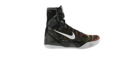 ナイキ コービー エリート 黒色 ブラック 銀色 シルバー スニーカー メンズ 【 NIKE KOBE 9 ELITE MASTERPIECE / BLACK METALLIC SILVER VOLT 】