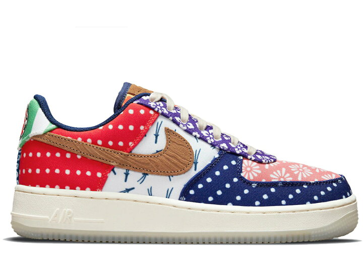 楽天市場 ナイキ Nike エアフォース レディース スニーカー 1 Low Matsuri 21 Womens Multicolor スニケス