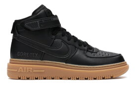 ナイキ ハイ ゴアテックス ブーツ 黒色 ブラック エアフォース スニーカー メンズ 【 NIKE AIR FORCE 1 HIGH GORE-TEX BOOT ANTHRACITE / BLACK ANTHRACITE GUM MEDIUM 】