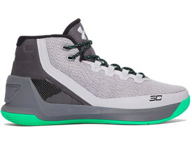 カリー 灰色 グレー 緑 グリーン 黒色 ブラック アンダーアーマー スニーカー メンズ 【 UNDER ARMOUR UNDER ARMOUR CURRY 3 GREY MATTER GREEN / GREY BLACK GREEN 】