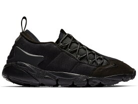 ナイキ 黒色 ブラック 白色 ホワイト コムデギャルソン スニーカー メンズ 【 NIKE AIR FOOTSCAPE NM COMME DES GARCONS BLACK / BLACK WHITE 】