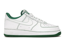 ナイキ 白色 ホワイト 緑 グリーン エアフォース スニーカー メンズ 【 NIKE AIR FORCE 1 LOW WHITE PINE GREEN / WHITE WHITE PINE GREEN 】