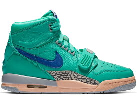 ナイキ ジョーダン レガシー 翡翠 ジェード 青色 ブルー 【 JORDAN LEGACY 312 HYPER JADE (GS) / HYPER JADE BRIGHT BLUE 】 キッズ ベビー マタニティ スニーカー