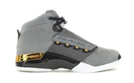 ナイキ ジョーダン クール 灰色 グレー ゴールド 黒色 ブラック スニーカー メンズ 【 JORDAN 17 RETRO TROPHY ROOM (NO SHIRT) / COOL GREY METALLIC GOLD BLACK 】