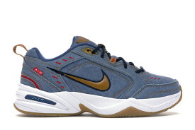 ナイキ モナーク デニム カレッジ 紺色 ネイビー スカイ スニーカー メンズ 【 NIKE AIR MONARCH IV DENIM / COLLEGE NAVY DECEMBER SKY 】