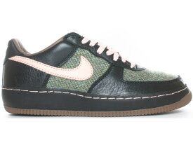 ナイキ 黒色 ブラック ローズ クラシック オリーブ エアフォース スニーカー メンズ 【 NIKE AIR FORCE 1 LOW INSIDEOUT TWEED / BLACK CAMEO ROSE CLASSIC OLIVE 】