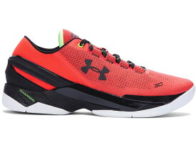 カリー エナジー 赤 レッド 黒色 ブラック アンダーアーマー スニーカー メンズ 【 UNDER ARMOUR UA CURRY 2 LOW ENERGY / ROCKET RED BLACK 】