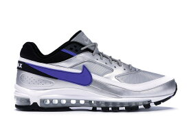 ナイキ マックス 銀色 シルバー 紫 バイオレット エアマックス スニーカー メンズ 【 NIKE AIR MAX 97/BW METALLIC SILVER PERSIAN VIOLET / METALLIC SILVER PERSIAN VIOLET 】