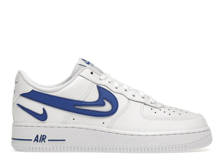 楽天市場】ナイキ NIKE スウッシュ スウォッシュ 白色 ホワイト ゲーム エアフォース '07 ゲームロイヤル 青 ブルー スニーカー 【 SWOOSH GAME 1 LOW FM CUT OUT WHITE 】 : スニケス