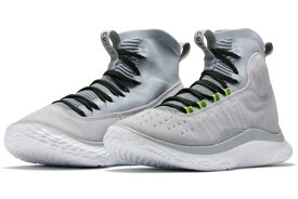 カリー 灰色 グレー 白色 ホワイト アンダーアーマー スニーカー メンズ 【 UNDER ARMOUR UNDER ARMOUR CURRY 4 FLOTRO GREY / GREY WHITE NEON 】