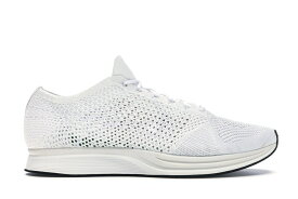 ナイキ フライニット 白色 ホワイト スニーカー メンズ 【 NIKE FLYKNIT RACER GODDESS / WHITE SAIL 】