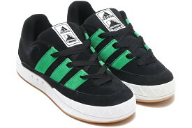 アディダス 黒色 ブラック 緑 グリーン 白色 ホワイト スニーカー メンズ 【 ADIDAS ADIMATIC ATMOS XLARGE BLACK GREEN / BLACK GREEN WHITE 】