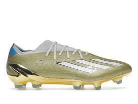 アディダス ゴールド 白色 ホワイト SPEEDPORTAL.1 スニーカー メンズ 【 ADIDAS X FG MESSI LEYENDA / GOLD METALLIC CLOUD WHITE PULSE 】