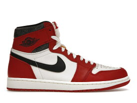 ナイキ ジョーダン ハイ シカゴ 赤 レッド 黒色 ブラック スニーカー メンズ 【 JORDAN 1 RETRO HIGH OG CHICAGO LOST AND FOUND / VARSITY RED BLACK SAIL MUSLIN 】