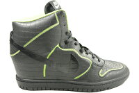 ナイキ NIKE ダンク スカイ ハイ 黒色 ブラック レディース スニーカー 【 DUNK SKY HIGH BLACK VOLT WOMENS 】