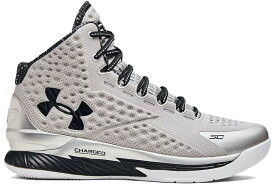 カリー 黒色 ブラック 銀色 シルバー アンダーアーマー スニーカー メンズ 【 UNDER ARMOUR UNDER ARMOUR CURRY 1 RETRO BLACK HISTORY MONTH / METALLIC SILVER BLACK 】