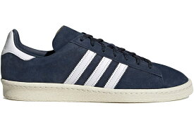 アディダス キャンパス 紺色 ネイビー 白色 ホワイト スニーカー メンズ 【 ADIDAS CAMPUS 80S COLLEGIATE NAVY CLOUD WHITE / COLLEGIATE NAVY CLOUD WHITE OFF 】