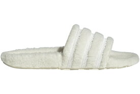 アディダス アディレッタ 白色 ホワイト コア スニーカー メンズ 【 ADIDAS ADILETTE COZY SLIDES OFF WHITE / OFF WHITE CORE WHITE OFF WHITE 】