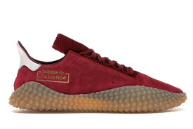 アディダス ワイン色 バーガンディー スニーカー メンズ 【 ADIDAS KAMANDA BURGUNDY GUM / COLLEGIATE BURGUNDY COLLEGIATE 】