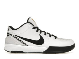 ナイキ コービー プロトロ 白色 ホワイト 黒色 ブラック ゴールド スニーカー メンズ 【 NIKE KOBE 4 PROTRO MAMBACITA GIGI / WHITE WHITE BLACK METALLIC GOLD 】