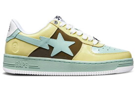 ベイプ 茶色 ブラウン ベージュ スニーカー メンズ 【 BAPE A BATHING APE STA BROWN BEIGE / BROWN BEIGE 】