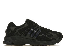 アディダス レスポンス 黒色 ブラック コア レジェンド スニーカー メンズ 【 ADIDAS RESPONSE CL BAD BUNNY TRIPLE BLACK / CORE BLACK LEGEND INK UTILITY 】