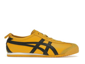 アシックス メキシコ 黄色 イエロー 黒色 ブラック オニツカタイガー スニーカー ユニセックス 【 ASICS ONITSUKA TIGER MEXICO 66 KILL BILL / YELLOW BLACK 】 メンズ