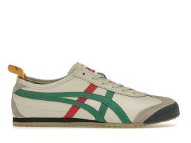 アシックス メキシコ 緑 グリーン 赤 レッド 黄色 イエロー オニツカタイガー スニーカー メンズ 【 ASICS ONITSUKA TIGER MEXICO 66 BIRCH GREEN RED YELLOW / BIRCH GREEN 】