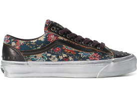 ヴァンズ バンズ 黒色 ブラック オールドスクール スニーカー メンズ VANS OTW OLD SKOOL 36 VIBRAM FLORAL RIVETS BLACK / FLORAL BLACK