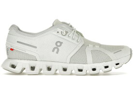 オン 白色 ホワイト WOMEN'S スニーカー レディース ON RUNNING CLOUD 5 ICE WHITE (WOMEN'S) / ICE WHITE