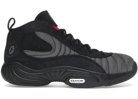 リーボック 黒色 ブラック エナジー 赤 レッド スニーカー メンズ REEBOK ANSWER III BLACK CHROME / BLACK CHROME ENERGY RED