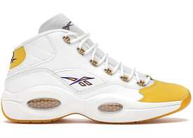 リーボック クエスチョン ミッド 黄色 イエロー 白色 ホワイト クエスチョンミッド スニーカー メンズ REEBOK QUESTION MID YELLOW TOE / WHITE YELLOW ULTRAVIOLET