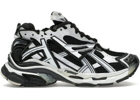 バレンシアガ 白色 ホワイト 黒色 ブラック WOMEN'S スニーカー レディース BALENCIAGA RUNNER WHITE BLACK (WOMEN'S) / WHITE BLACK