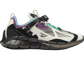 リーボック ジグ 白色 ホワイト 黒色 ブラック 紫 パープル 緑 グリーン スニーカー メンズ REEBOK ZIG KINETICA CONCEPT TYPE 1 WHITE BLACK PURPLE GREEN / WHITE BLACK PURPLE GREEN
