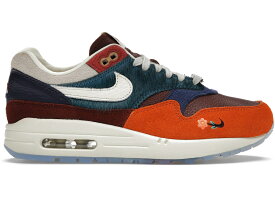 ナイキ マックス 橙 オレンジ 緑 グリーン 青色 ブルー 白色 ホワイト エアマックス スニーカー メンズ NIKE AIR MAX 1 KASINA WON-ANG ORANGE / ORANGE GREEN BLUE OFF WHITE