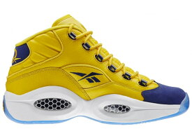 リーボック クエスチョン ミッド 黄色 イエロー 紺色 ネイビー 白色 ホワイト クエスチョンミッド スニーカー メンズ REEBOK QUESTION MID ALL-STAR UNWORN / YELLOW NAVY WHITE