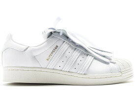 【あす楽】アディダス スーパースター 白色 ホワイト ゴールド スニーカー レディース 【 ADIDAS SUPERSTAR FRINGE KILTIE WHITE (WOMEN'S) / FOOTWEAR WHITE OFF WHITE GOLD 】