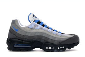 ナイキ マックス 青色 ブルー 白色 ホワイト エアマックス スニーカー メンズ 【 NIKE AIR MAX 95 OG CRYSTAL BLUE / WHITE CRYSTAL BLUE 】