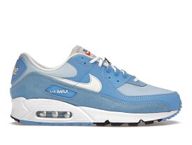 ナイキ マックス 青色 ブルー エアマックス スニーカー レディース 【 NIKE AIR MAX 90 SE FIRST USE UNIVERSITY BLUE / UNIVERSITY BLUE SAIL ICE BLUE 】 メンズ