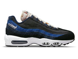 ナイキ マックス クラブ ディープ 青色 ブルー 黒色 ブラック エアマックス スニーカー メンズ 【 NIKE AIR MAX 95 SE RUNNING CLUB DEEP ROYAL BLUE / BLACK SAIL OBSIDIAN DEEP ROYAL 】