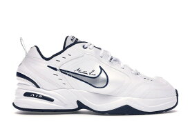 ナイキ モナーク ローズ 白色 ホワイト 銀色 シルバー スニーカー メンズ 【 NIKE AIR MONARCH IV MARTINE ROSE WHITE / WHITE METALLIC SILVER MIDNIGHT 】