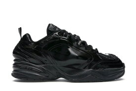 ナイキ モナーク ローズ 黒色 ブラック スニーカー メンズ 【 NIKE AIR MONARCH IV MARTINE ROSE BLACK / BLACK BLACK BLACK 】