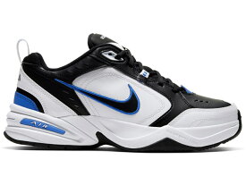 ナイキ モナーク 白色 ホワイト 青色 ブルー 黒色 ブラック スニーカー メンズ 【 NIKE AIR MONARCH IV 4E WIDE WHITE BLUE / BLACK WHITE BLACK 】