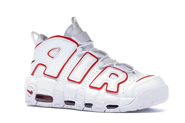ナイキ NIKE アップテンポ エアモアアップテンポ モアテン 赤 白色 レッド ホワイト キッズ キッズファッション | emotionelle-erste-hilfe.org