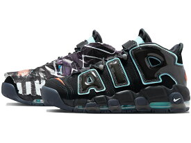 ナイキ アップテンポ 黒色 ブラック エアモアアップテンポ モアテン スニーカー メンズ 【 NIKE AIR MORE UPTEMPO MAXIMUM VOLUME / BLACK MULTICOLOR 】