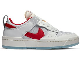 ナイキ ダンク 赤 レッド 白色 ホワイト ダンクロー WOMEN'S スニーカー レディース 【 NIKE DUNK LOW DISRUPT GYM RED (WOMEN'S) / SUMMIT WHITE GYM RED SUMMIT 】