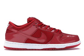 ナイキ エスビー ダンク 赤 レッド パテント レザー 白色 ホワイト ダンクロー スニーカー メンズ 【 NIKE SB DUNK LOW RED PATENT LEATHER / VARSITY RED WHITE VARSITY RED 】